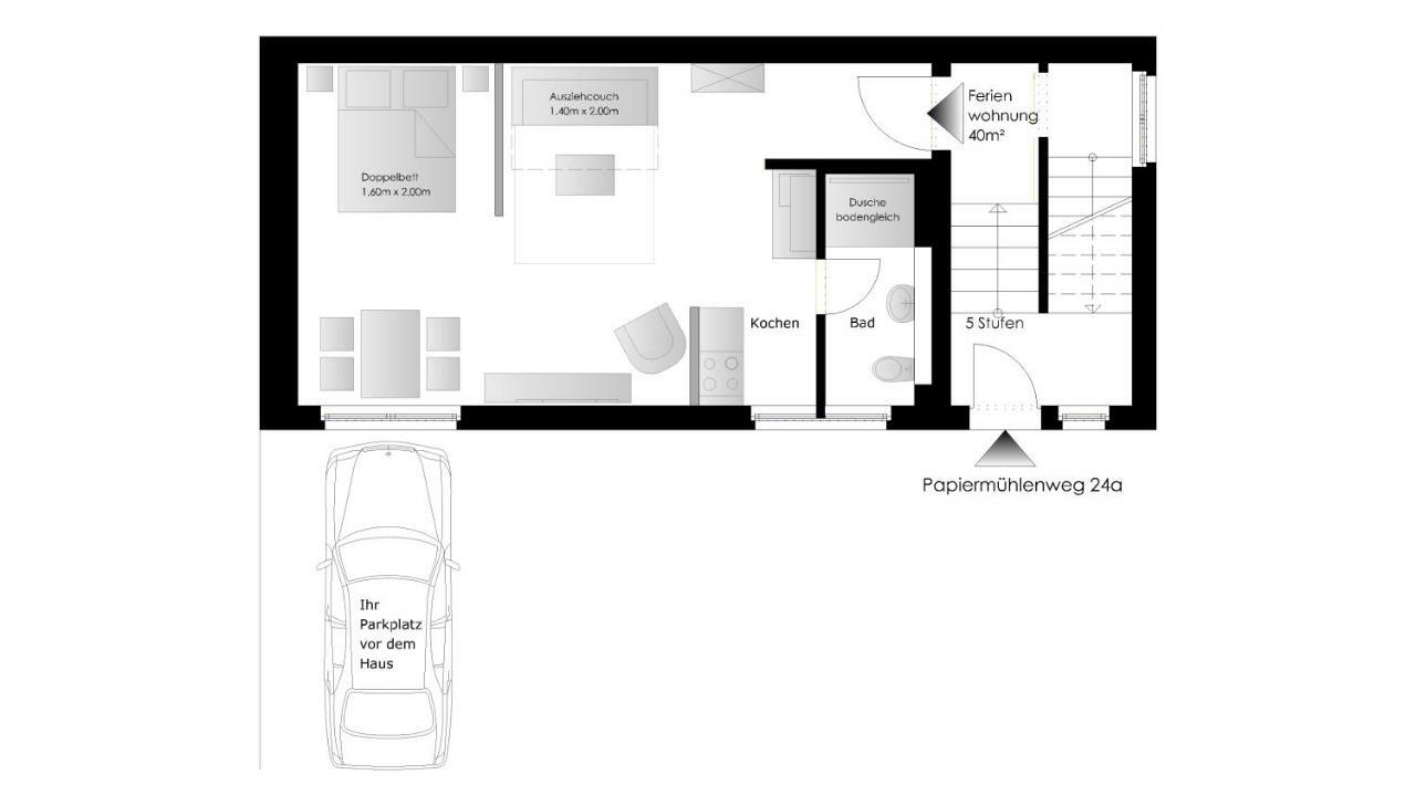 Apartment Papiermuehle24 Ерфурт Екстер'єр фото